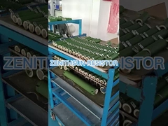 Resistor Daya Semen Keramik Bentuk Bulat Resistor Luka Kawat Rem