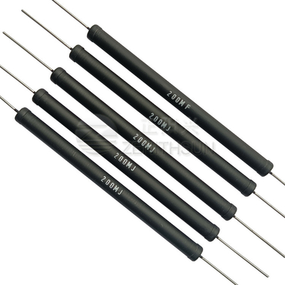 4.5W 10M F Resistor Tegangan Tinggi Silinder Presisi Untuk Mesin X-Ray