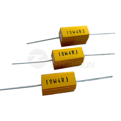 Daya Tinggi 10w Resistor Beban Aluminium Bertempat Gulungan kawat Precharge