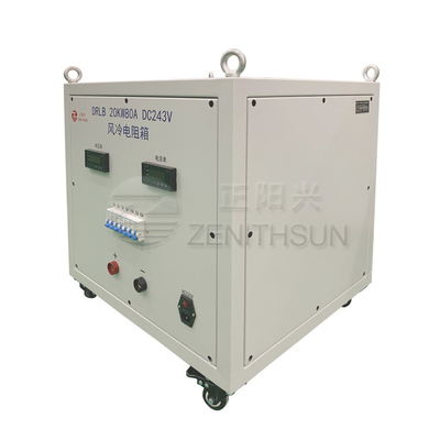 250V 80A DC Dummy Load Bank portabel Variable Resistive Fans Cooling