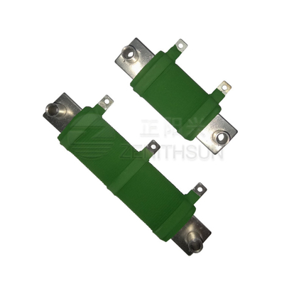60W 100 Ohm J Datar Kekuatan tinggi Gulungan kawat Resistor Tidak Mudah Terbakar