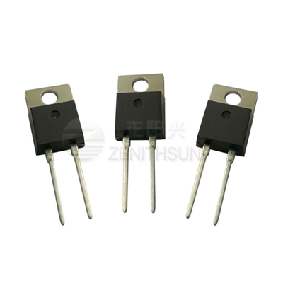 35W10R Film Resistor Non Induktif Daya Tinggi Untuk Pengaturan Tegangan