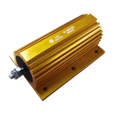 250W Kekuatan tinggi Aluminium Bertempat Resistor Gulungan kawat Untuk Pengereman
