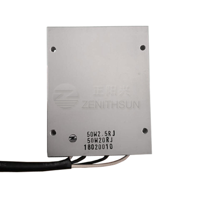 800W Slim Profile Kekuatan tinggi Metal Clad Resistor Braking Gulungan kawat