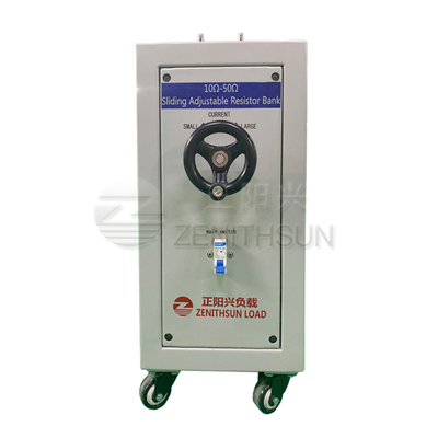 10kW 50 Ohm Sliding Variable Power Resistor Bank Dengan Roda Tangan