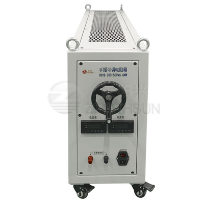10kW 50 Ohm Sliding Variable Power Resistor Bank Dengan Roda Tangan