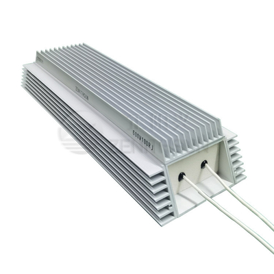 1500W Dynamic Braking Resistor Metal Clad Kekuatan tinggi 100 Ohm Gulungan kawat Resistor