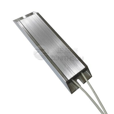 300W Ultra-Thin Metal Clad Resistor Kekuatan tinggi Gulungan kawat Pengereman Dinamis