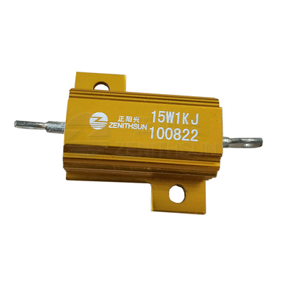 15W 100KΩ LED Load Resistor Gulungan kawat Kekuatan tinggi Surface Mount