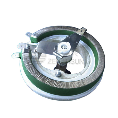 500Watt Power Gulungan kawat Rheostat Semen Dilapisi Variabel Keramik Dengan Knob