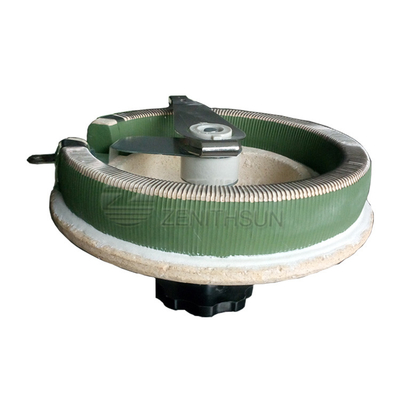 500Watt Power Gulungan kawat Rheostat Semen Dilapisi Variabel Keramik Dengan Knob