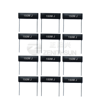 2W Non-induktansi Resistor Presisi Tinggi Resistor Tegangan Tinggi Planar