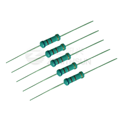 Resistor Film Tetap Presisi Tinggi 1/8W 3W MF Metal Film Resistor,
