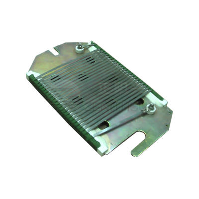 1000W Bentuk Plat Tegangan Tinggi Resistor Gulungan kawat Dan Peraturan Saat Ini