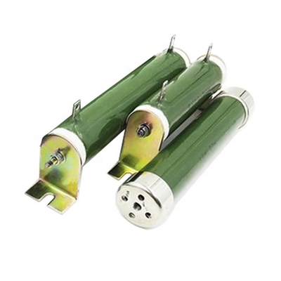 Daya Tinggi 300W 100RJ Wirewound Power Resistor Tabung Keramik Enamel