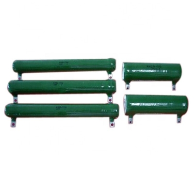 Daya Tinggi 300W 100RJ Wirewound Power Resistor Tabung Keramik Enamel